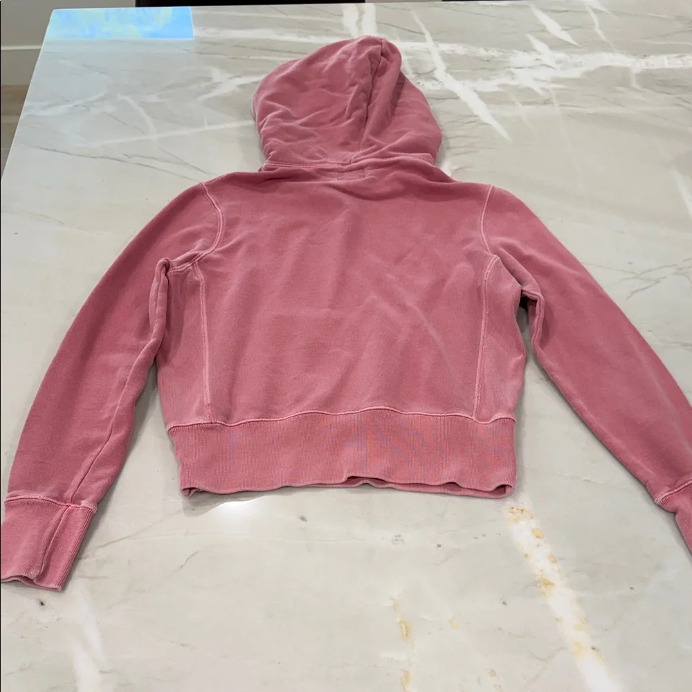 Lucky Brand Pink Hoodie with coy Fish vintage y2k size medium - Picture 6 of 7